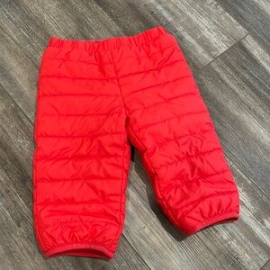 Columbia girls reversible snow suit pants